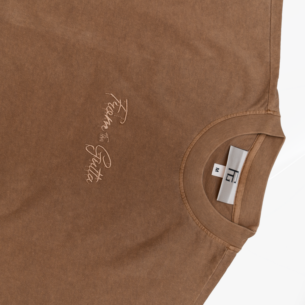 FTG oversized acid washed sleeveless t-shirt