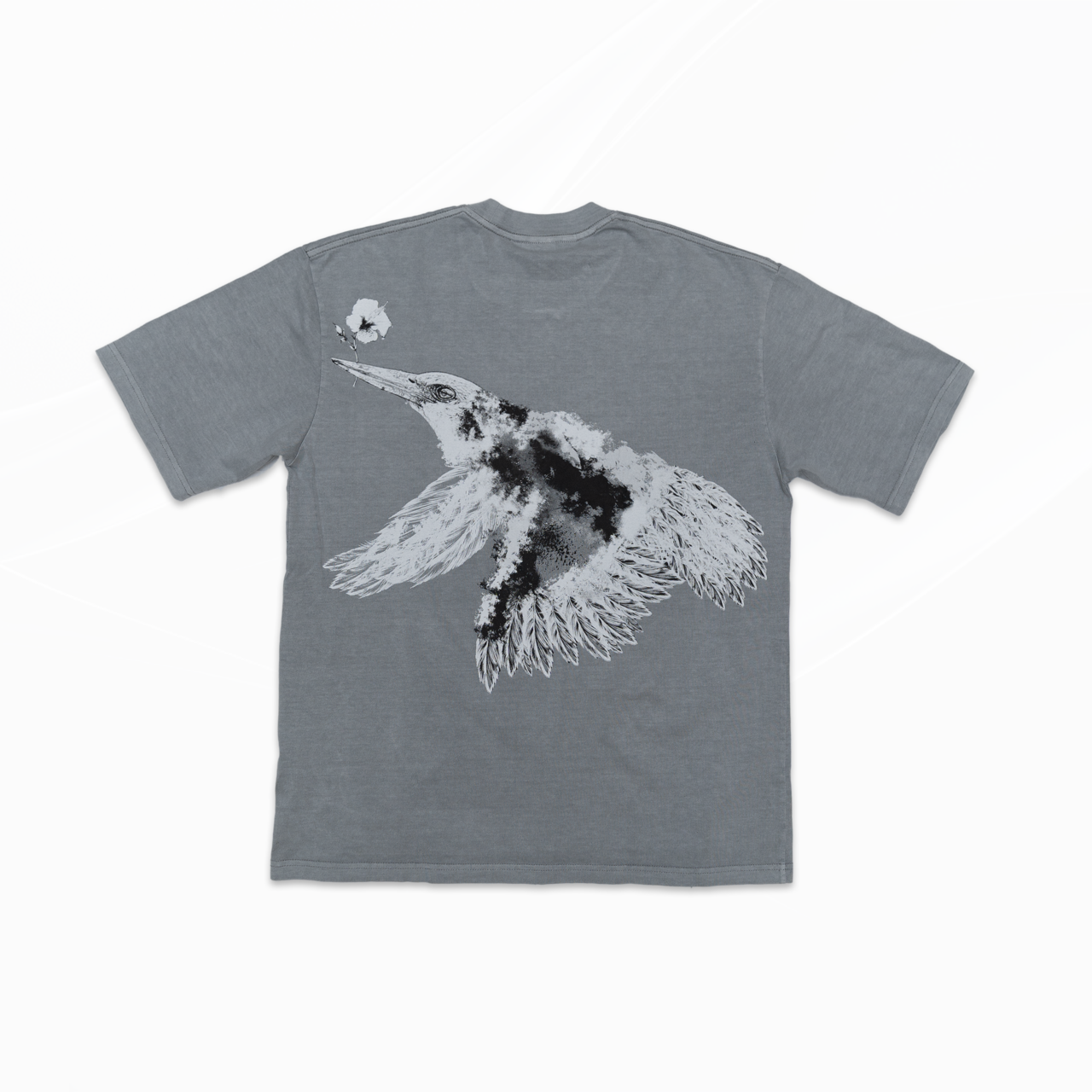 FTG oversized acid washed t-shirt