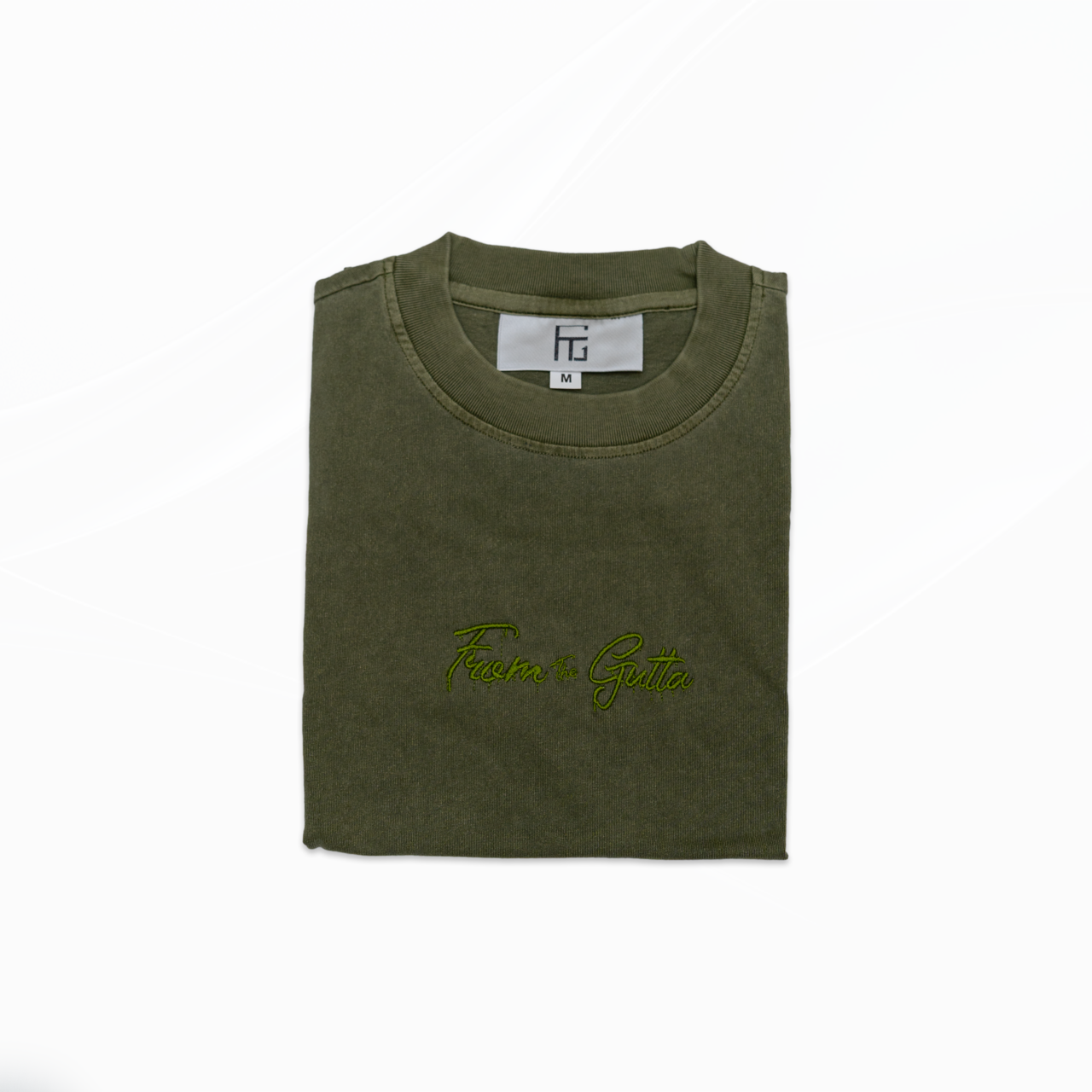 FTG oversized acid washed t-shirt