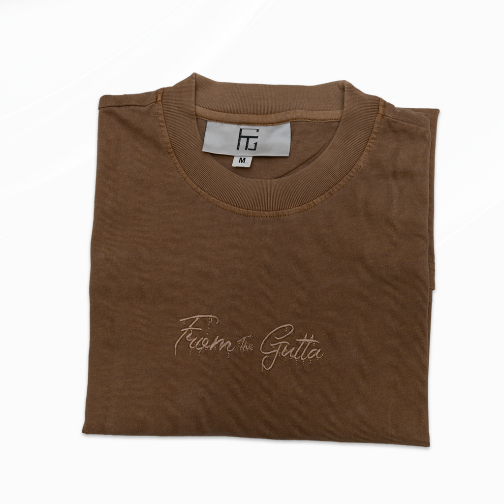 FTG oversized acid washed t-shirt