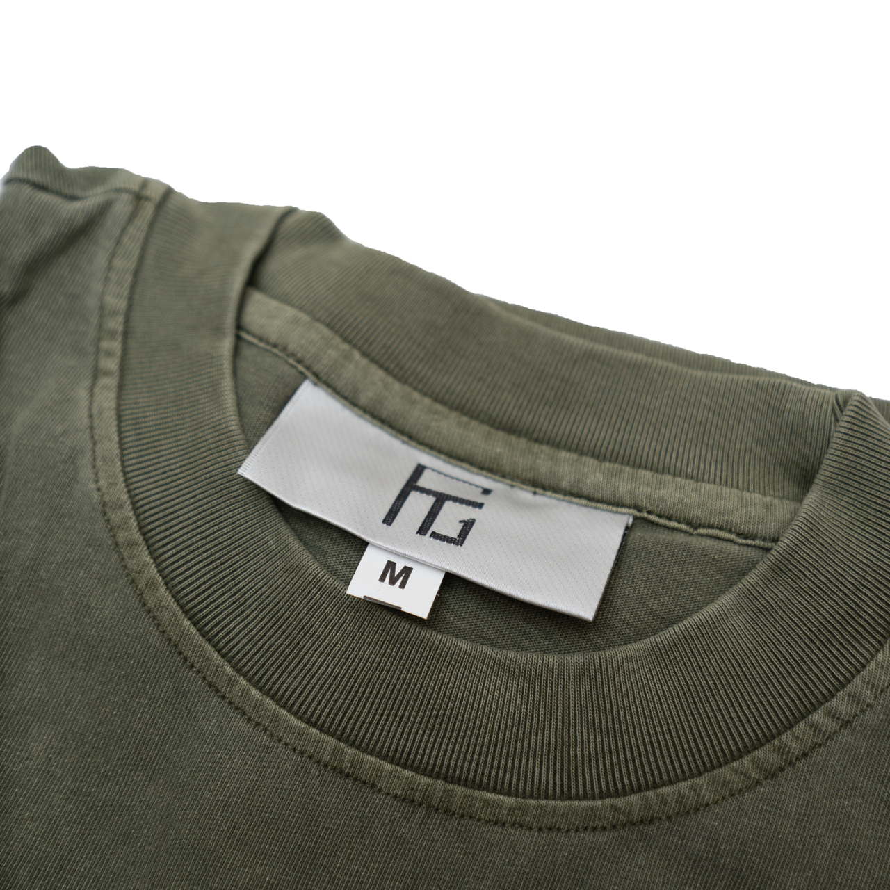 FTG oversized acid washed sleeveless t-shirt