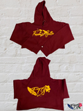 FTG Female crop top hoodie