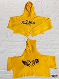 FTG Female crop top hoodie